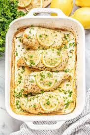 Easy Lemon Herb Baked Chicken Breast