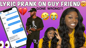 I hope you enjoyed this video. Lyric Prank On Guy Friend Youtube