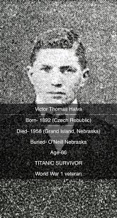 I've lived in Pillager, Minnesota my entire life and had no idea there was  a Titanic survivor buried in the local cemetery! (Apparently there are 7  survivors buried in Minnesota in total.)