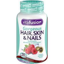 Biotin Vitamins For Hair Skin And Nails Vitafusion Gorgeous Hair Skin Nails Multivitamin Gummy Vitamins 100ct Walmart Com Hair Growth Pills Hair Vitamins Hair Skin
