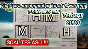 Kami akan jabarkan secara jelas dan detail mulai dari pengertian psikotes contoh serta pembahasannya. Cara Mudah Menggambar Kotak 8 Wartegg Psikotes Tni Al Au Ad Youtube