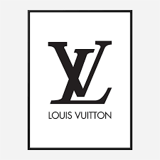 Maybe you would like to learn more about one of these? Lv Logo Black White Wall Art