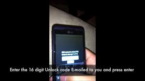 HOW TO UNLOCK LG THRILL 4G P925 ...