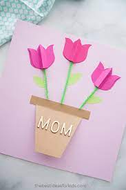 #mothersdaycard, #flowerpopupcard, #tulippopupcardi have made a mother's day card video tutorial. Mother S Day Card Craft The Best Ideas For Kids