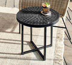 That is how i got started. Black Tile 20 Side Table Pottery Barn
