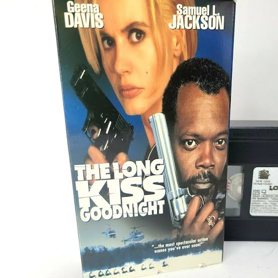 The Long Kiss Goodnight VHS VCR Video Movie Tape Samuel L. Jackson Geena  Davis