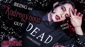 BEING ANDROGYNOUS || XMAS Vamp GRWM