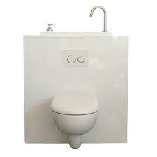 En matière de wc suspendu, la marque geberit est un incontournable. Wc Suspendu Geberit Avec Lave Mains Wici Bati Modele Coco