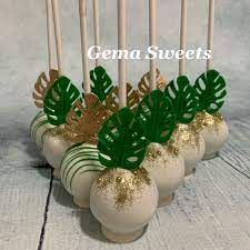 Wayfair.com has been visited by 1m+ users in the past month Golden Safari Cake Pops By Gema Sweets Safari Baby Shower Boy Boy Baby Shower Themes Baby Boy Shower