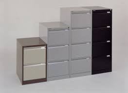The more you store, the less movable and heavy the desk becomes. Bisley Office Furniture Executive Filing Cabinet