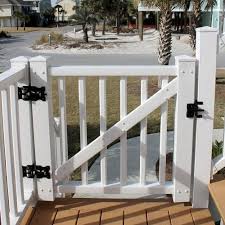 Single walk gate, 4 or 5 ft. Classic Vinyl Railing From Color Guard Railing Deck Porch Railing