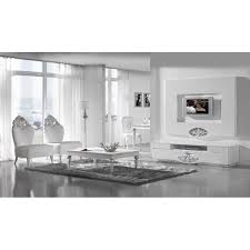 Black and white tv noise. High Gloss White Tv Base With Diamond Mirror And Silver Leaf Carving