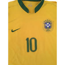 Now you have the opportunity to try ronaldinho brazil shirt 2006 and feel the atmosphere of the world cup 2006 togheter with brazilian national team or you can choose more brazilian classic football shirts in our store. Ronaldinho Brazil Shirt 2006 Home Ronaldinho Jersey Number 10