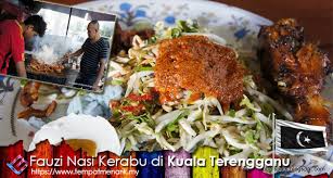 Saya telah berjalan ke seluruh terengganu dari kota ke desa melalui lebuh raya dan jalan. Fauzi Nasi Kerabu Paling Sedap Di Kuala Terengganu Tempat Menarik