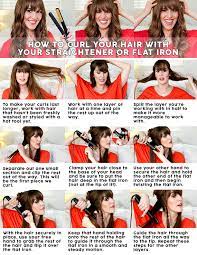 How To Curl Your Hair With A Straightener And Or Flat Iron Great Tips Hairsty How To Curl Your Hair Curling Straight Hair Curl Your Hair With A Straightener
