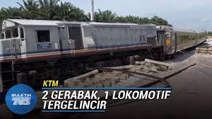 Kereta api bawah tanah adalah kereta api yang berjalan di bawah permukaan tanah (subway). Ktm Kereta Api Tergelincir Penumpang Selamat Youtube