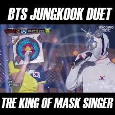 Jung kook's voice is something. Kocowa Bts Jungkook Singing Dancing Cut The King Of Mask Singer Facebook