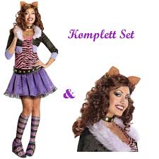 4 2 von 5 sternen 198. Monster High Clawdeen Wolf Kostum Perucke Kaufland De
