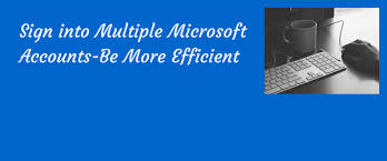 For example, using microsoft account allows you to remotely logout of pc, remotely lock computer, sync settings across multiple devices and setup find my device to locate your computer if it gets lost. How To Use Multiple Microsoft Accounts With Office 365