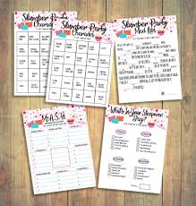 Birthday Party Sleepover Games For Girls Pin On Birthday Parties
