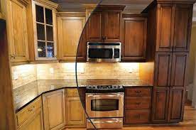 May 12, 2020 · if your starting point is the the relatively golden hue commonly given to oak cabinetry in the 80s and 90s, you may need to apply several coats to make the finish as dark as you'd like. Staining Golden Oak Oak Kitchen Remodel Stained Kitchen Cabinets Kitchen Cabinets Before And After