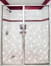 Glass Shower Door Decal White Decorative Frosted Effect Window Film Glass Shower Doors Wall Decals Uk Glass Shower