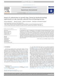 Nos derniers articles sur accident de la route. Pdf Impact Of Carbonization On Growth Rings Dating By Dendrochronology Experiments On Oak Charcoals Collected From Archaeological Sites