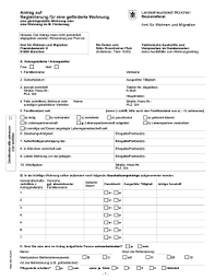 Die künftige wohnung wollen gemeinsam beziehen (haushaltsangehörige gem. Fillable Online Antrag Auf Registrierung F R Eine Gef Rderte Wohnung Muenchen De Fax Email Print Pdffiller