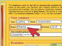 There are three main parts to making a new pokemon card: How To Make A Pokemon Card With Pictures Wikihow