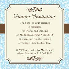 Remember that anyone who has contact with the guest of honor could potentially spill the beans. Invitation Templates Samples Dinner Party Invitations Birthday Dinner Invitation Dinner Invitation Template