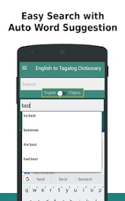 Tagalog to english dictionary is a free tagalog english learning app you can download on your android! English To Tagalog Dictionary Offline Translator Apk Download For Android