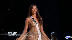 Izabella krzan was crowned as miss polonia 2016, and thus will represent poland in the miss universe 2016 pageant which will be held in the philippines. Izabella Krzan Miss Universe Poland 2016 Preliminary Competition Full Performance Youtube