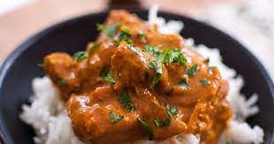 Season the chicken generously all over with salt and pepper and fry it in the butter or olive oil, turning the chicken to get an even color all over, until golden. Slow Cooker Butter Chicken Bonbon Break