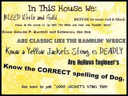 Georgia Tech Sayings Google Search Georgia Tech Yellow Jackets Georgia Tech Georgia Institute Of Technology