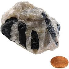 Bestone high tech materials co., limited. Tourmalinated Quartz Crystal Chunk Black Tourmaline Included Quartz Point Section Gemstones Craft Supplies Tools Delage Com Br