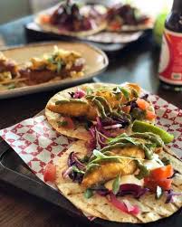 Working in batches, dip the fillets in the beer batter and coat on both sides. New Baja Fish Tacos Two Soft Las Iguanas Nottingham Facebook