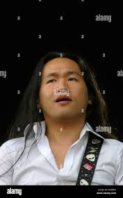 Herman Li Lead Rhythm guitar, Dragonforce English heavy metal band from  London, Download Rock Festival at Donnington Park Leicestershire, ZP Theart  Lead vocals, Herman Li Lead Rhythm guitar, Sam Totman Lead Rhythm