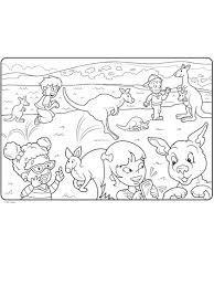 There are tons of great resources for free printable color pages online. Colors Of The World Kangaroo Coloring Page Crayola Com