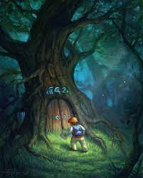 Magic Tree By Selenada Deviantart Com On Deviantart Magical Tree Magic Treehouse Deviantart Fantasy