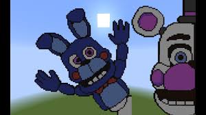Minecraft Pixel Art Fnaf Bon Bon Speed Build Youtube Felixguamanyt twitter minecraft fnaf pixel art by me hi guys, this is ratchet cro and this is another video with minecraft pixel art. minecraft pixel art fnaf bon bon speed build