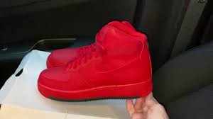 Maybe you would like to learn more about one of these? Nike Air Force 1 High University Red Black Shoes Youtube