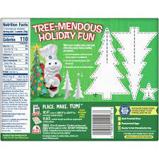 The ingredients and nutrition facts are very similar for all varieties of the seasonal shape availability: Pillsbury Shape Christmas Tree Sugar Cookie Dough Pillsbury Com