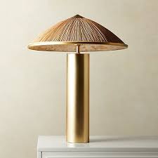 Solana Cone Table Lamp Cb2 In 2020 Modern Table Lamp Table Lamp Pink Table Lamp