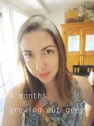 Most pictures are of young women with gray hair. 4 Months Growing Out Grey I Sometimes Think What Am I Doing Am I Too Young I Guess I M At The Di Transition To Gray Hair Long Gray Hair Silver White