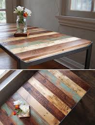 I used to work for a big telecom company and found this at an old depot, it just so happened the high was perfect for a desk, and other ideas you may like. 15 Easy Diy Reclaimed Wood Projects Homelovr