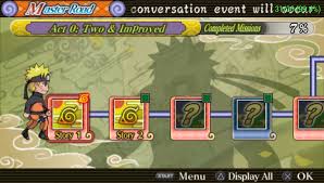 Close text file and in ppsspp click cheats again and select fps cheat u desire. Naruto Shippuden Ultimate Ninja Heroes 3 Printable Version