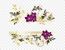 Choose from 170000+ flower graphic resources and download in the form of png, eps, ai or psd. Swirl Frame Colorful Floral Vector Png Clipart 4004893 Pinclipart