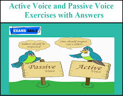 If the modal is followed by the word have, you need add beenwith the modal in the passive voice. Active Voice And Passive Voice Exercises With Answers