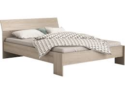 Calameo catalogue conforama soldes 2e demarque. Lit En Bois Coloris Chene Shannon Dim 140 X 190 200 Cm Pegane Vente De Lit Adulte Conforama