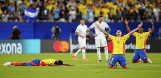 0-1: Colombia resiste a Uruguay con uno menos y se medir a Argentina en la  final
